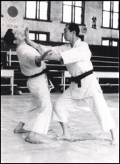 Tomiki Kenji with Oba Hideo